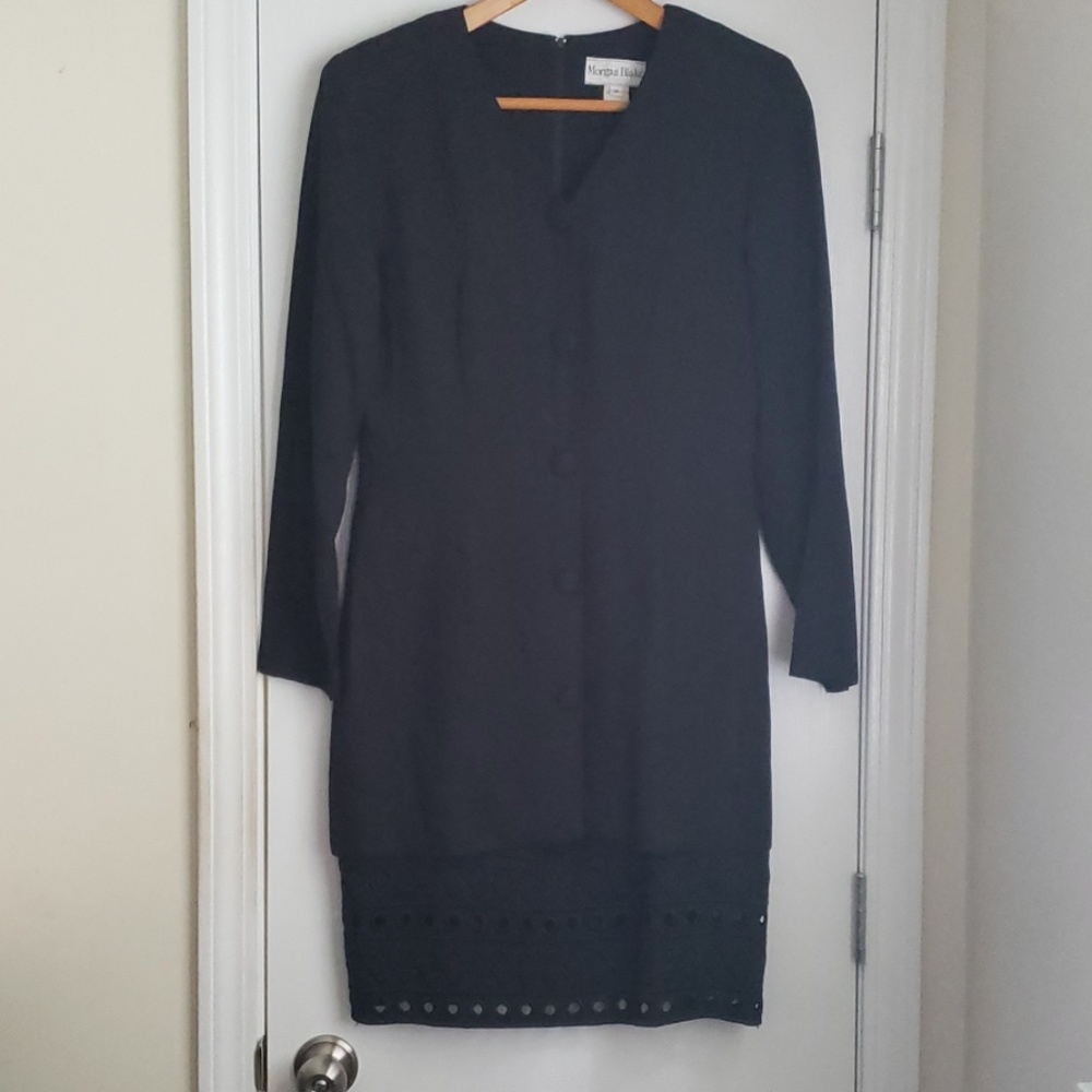Morgan Blake black dress